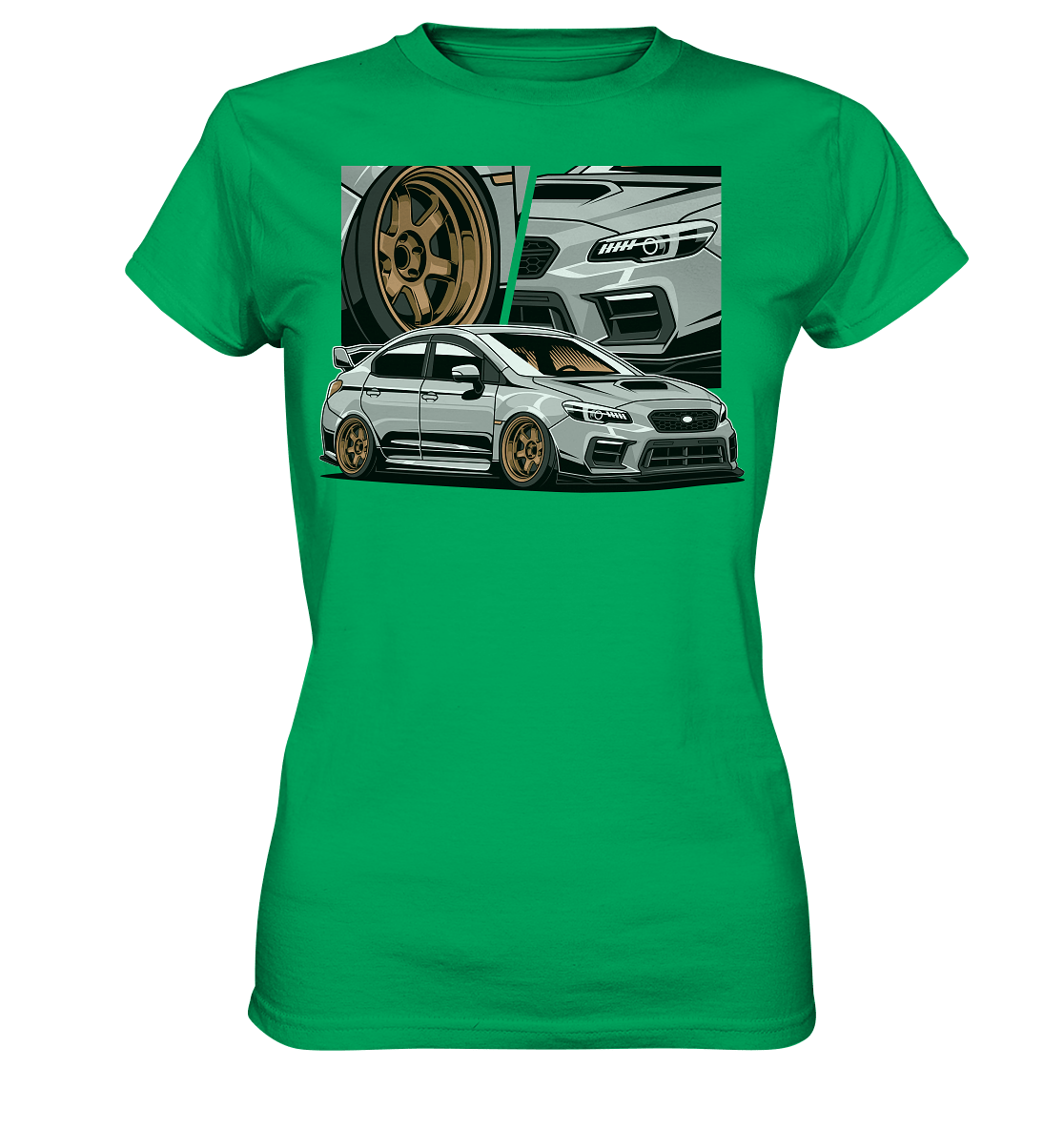 stanced WRX - Ladies Premium Shirt - MotoMerch.de