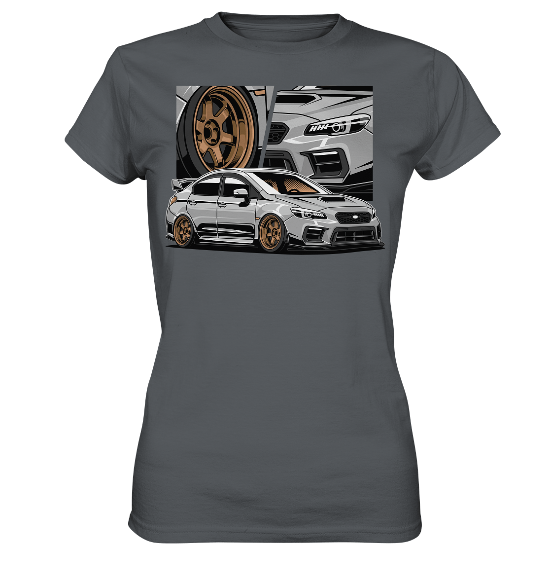 stanced WRX - Ladies Premium Shirt - MotoMerch.de