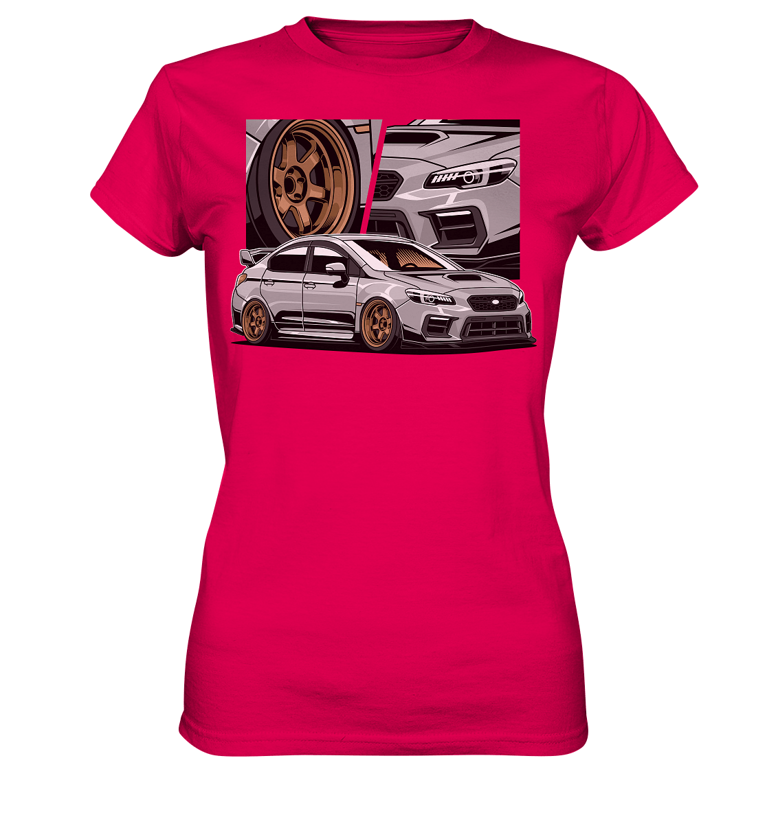 stanced WRX - Ladies Premium Shirt - MotoMerch.de