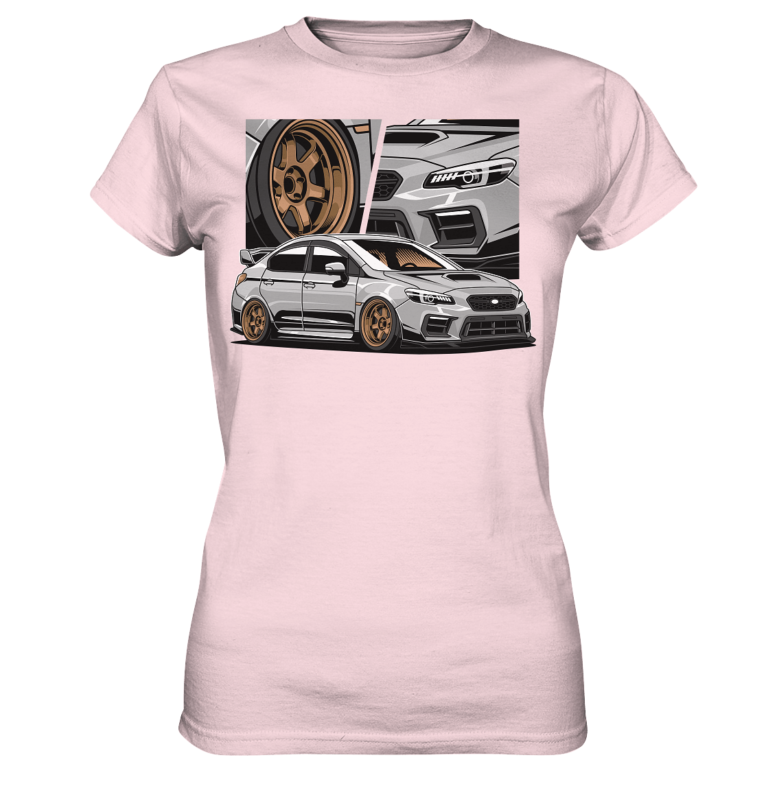 stanced WRX - Ladies Premium Shirt - MotoMerch.de