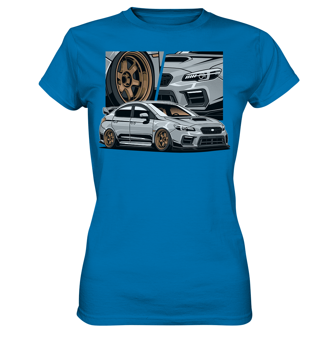 stanced WRX - Ladies Premium Shirt - MotoMerch.de