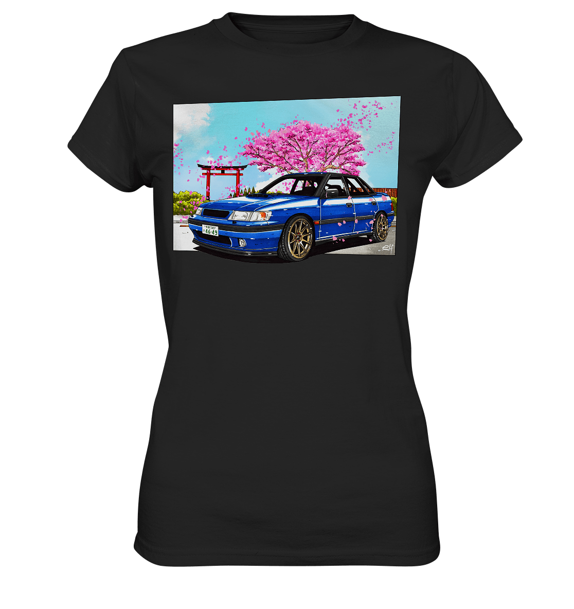 Subaru Legacy RS Turbo - Ladies Premium Shirt - MotoMerch.de