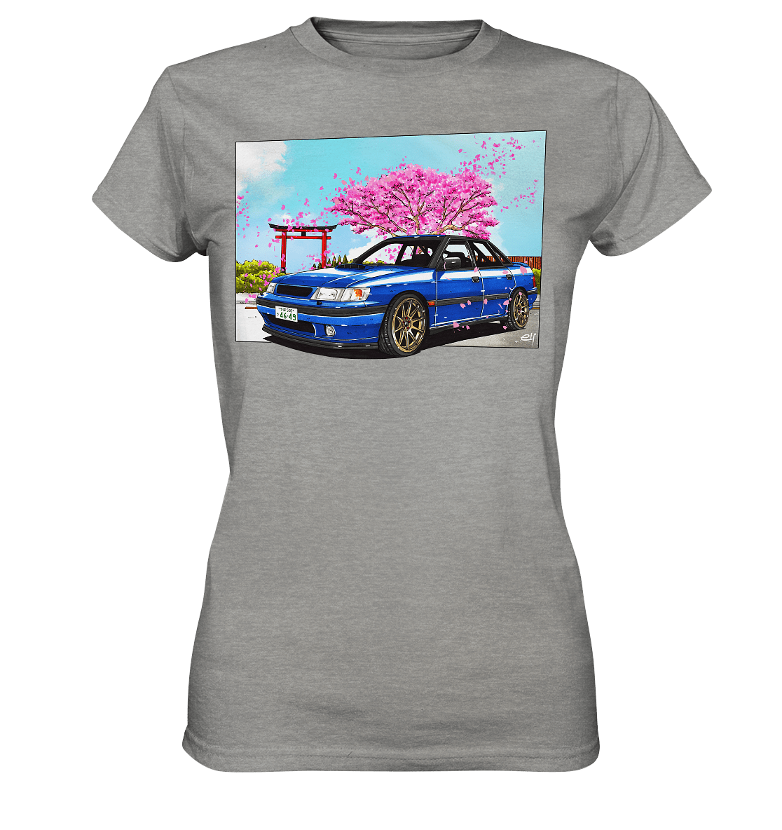 Subaru Legacy RS Turbo - Ladies Premium Shirt - MotoMerch.de