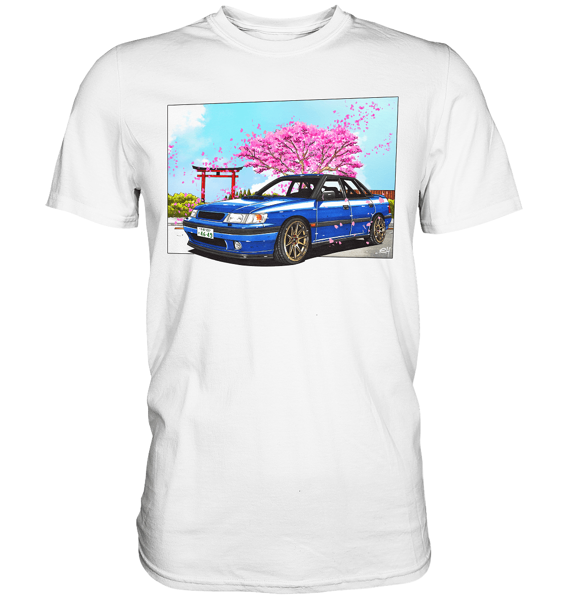 Subaru Legacy RS Turbo - Premium Shirt - MotoMerch.de