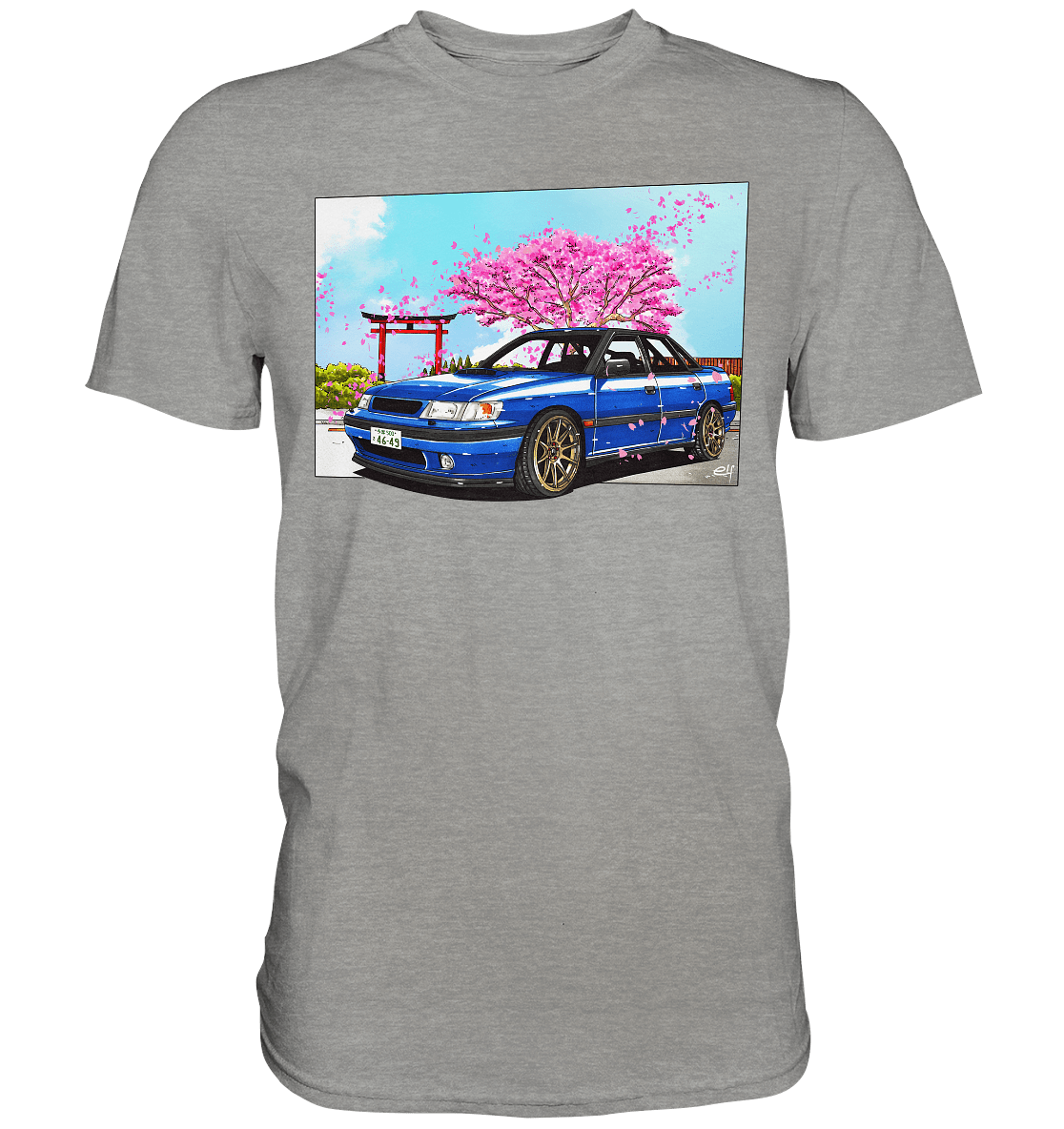 Subaru Legacy RS Turbo - Premium Shirt - MotoMerch.de