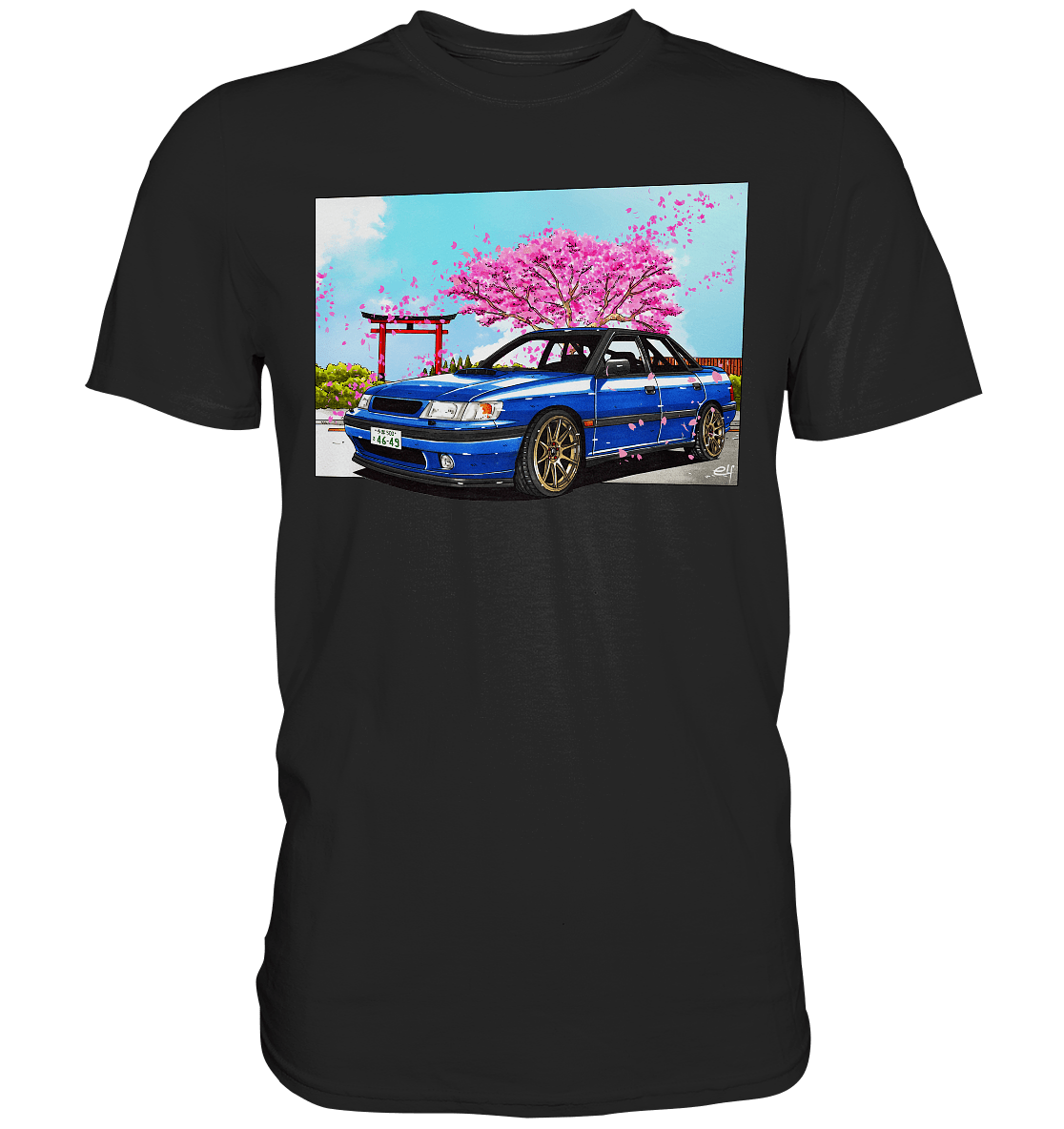 Subaru Legacy RS Turbo - Premium Shirt - MotoMerch.de