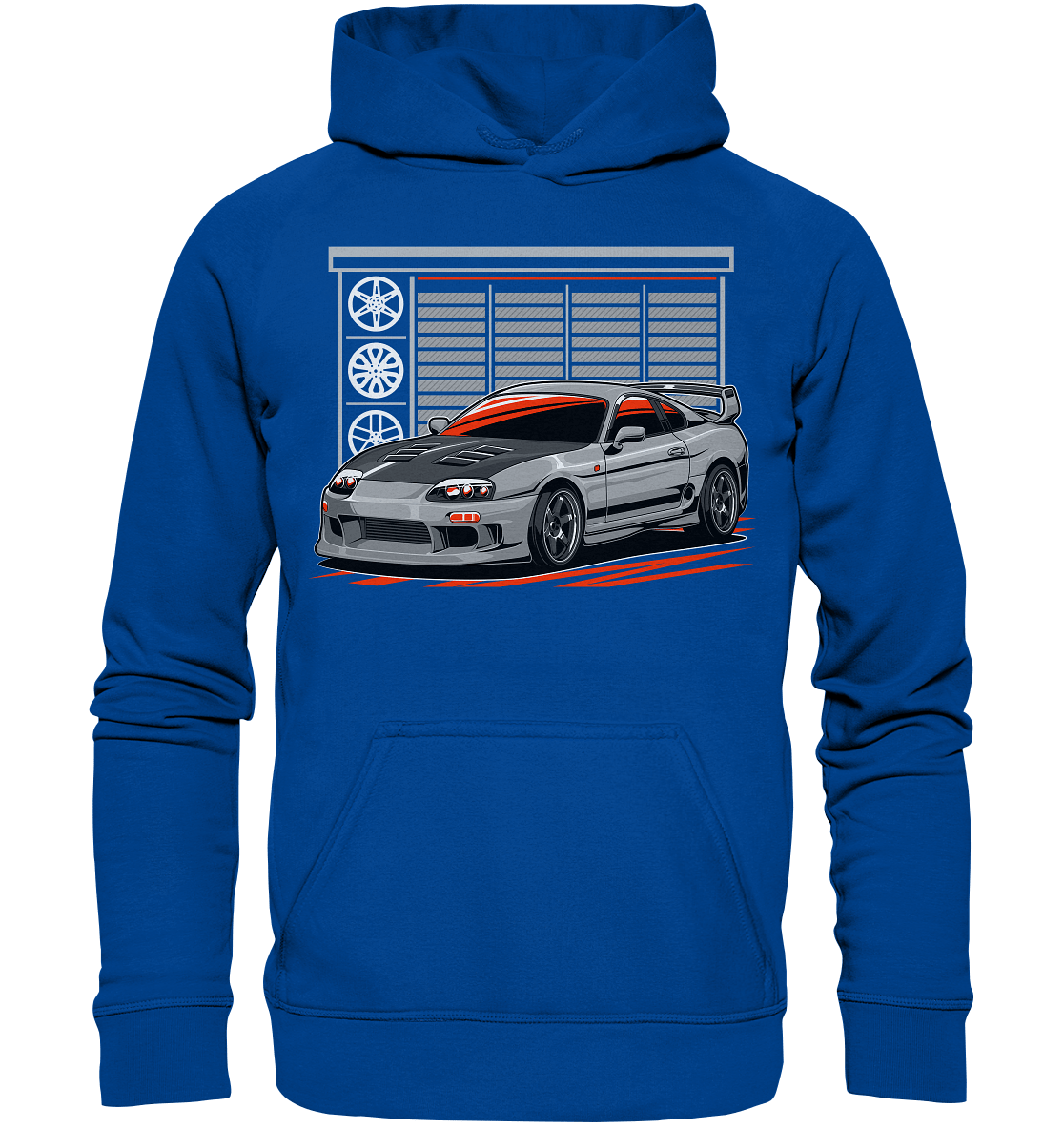 Supra MK4 Garage - Basic Unisex Hoodie - MotoMerch.de