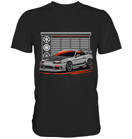 Supra MK4 Garage - Premium Shirt - MotoMerch.de
