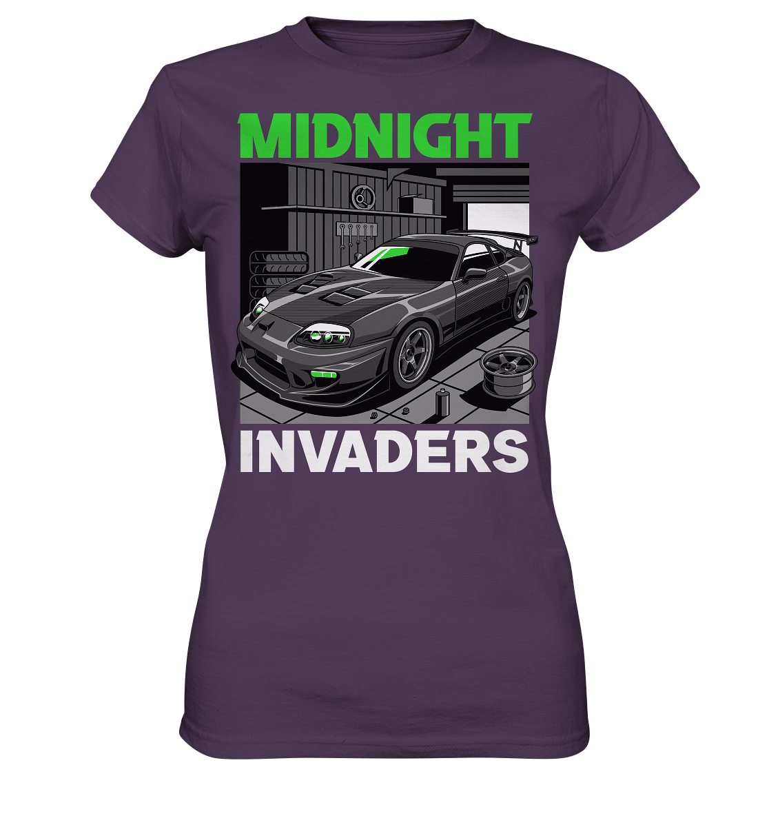 Supra MK4 - Midnight Invaders - Ladies Premium Shirt - MotoMerch.de