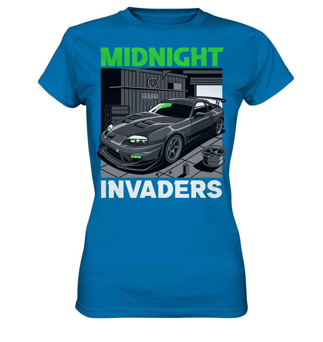 Supra MK4 - Midnight Invaders - Ladies Premium Shirt - MotoMerch.de
