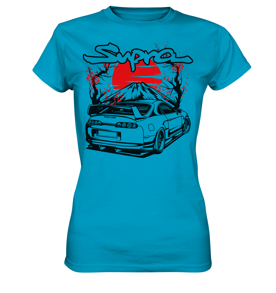 Supra MKIV Mount Fuji - Ladies Premium Shirt - MotoMerch.de