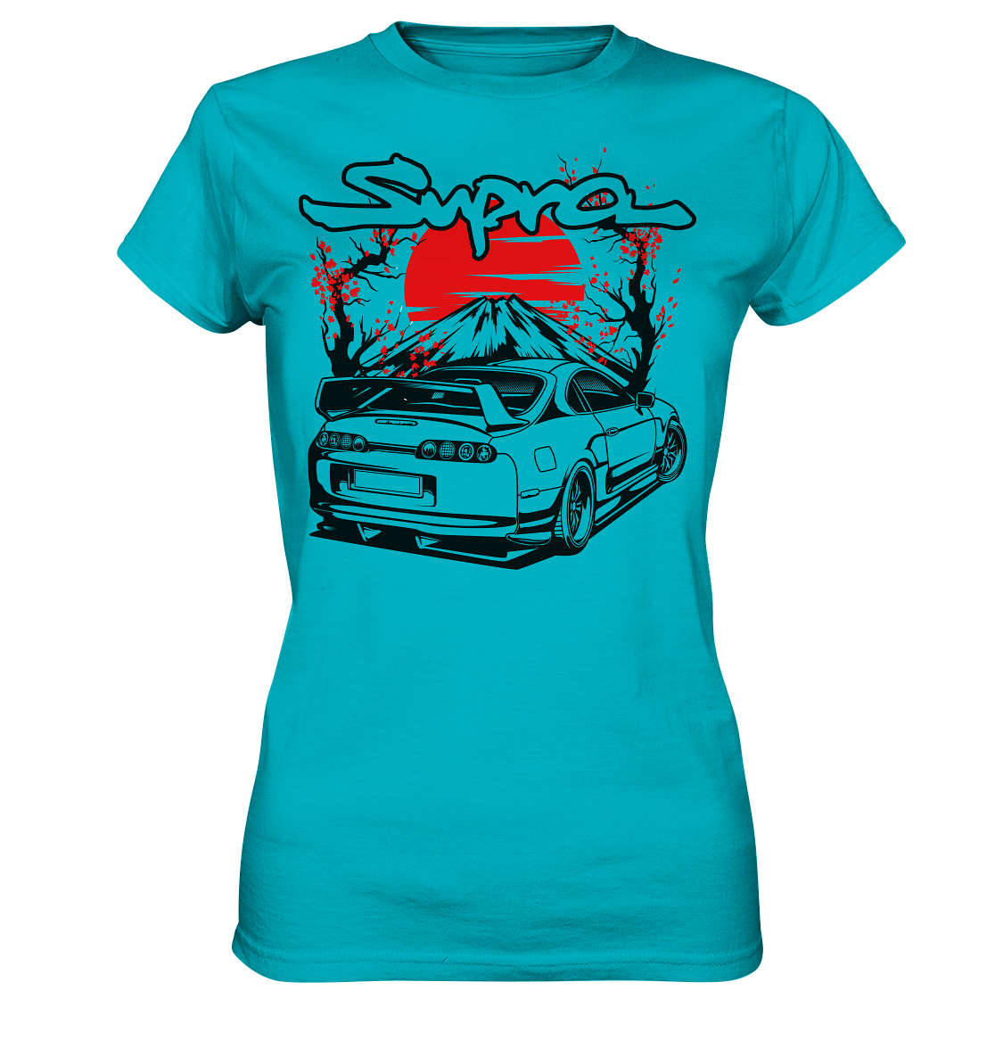 Supra MKIV Mount Fuji - Ladies Premium Shirt - MotoMerch.de