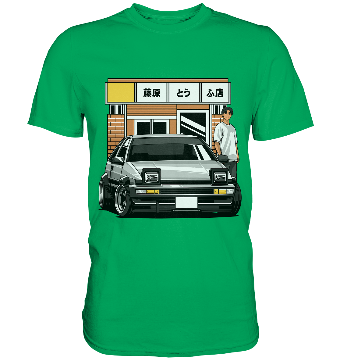 Tofu AE86 - Premium Shirt - MotoMerch.de