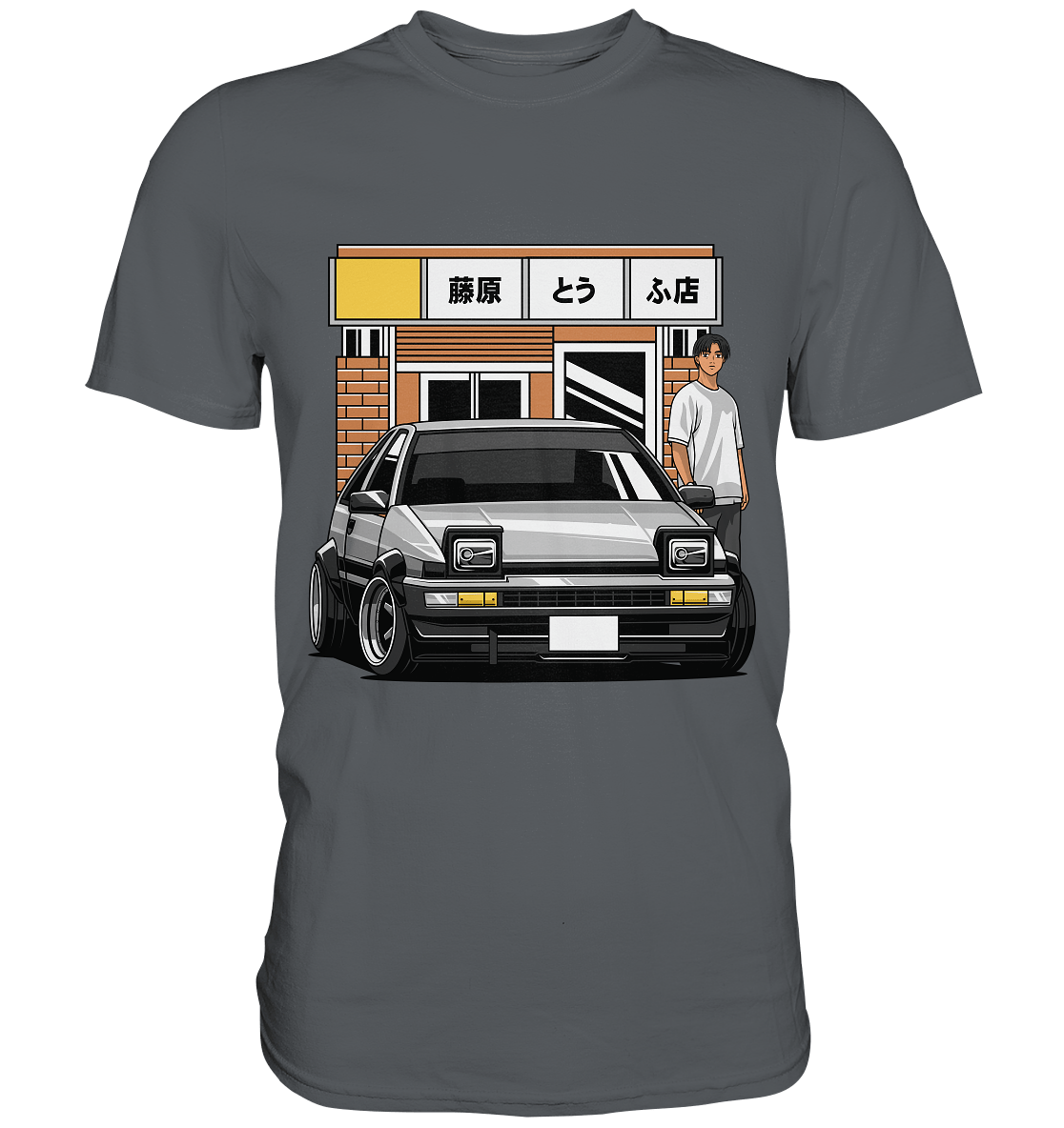 Tofu AE86 - Premium Shirt - MotoMerch.de