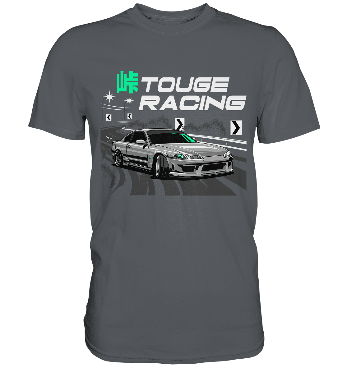 Touge Silvia S15 - Premium Shirt - MotoMerch.de