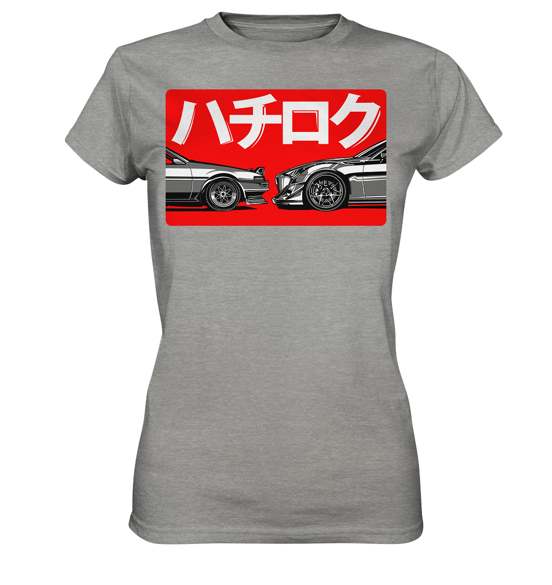 Toyota 86 Generations - Ladies Premium Shirt - MotoMerch.de