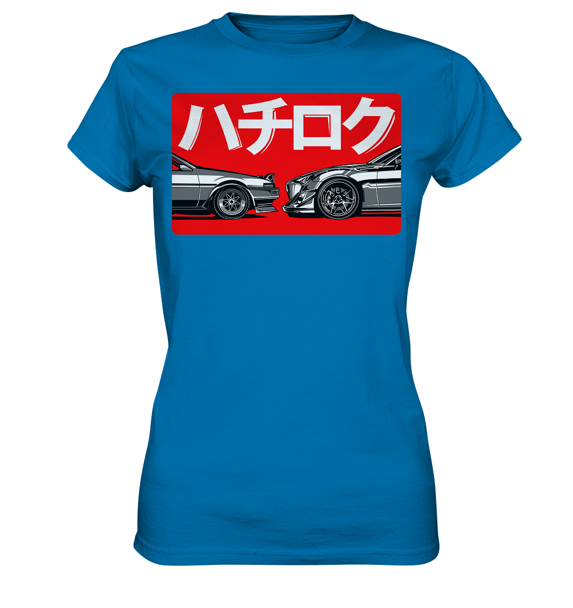 Toyota 86 Generations - Ladies Premium Shirt - MotoMerch.de