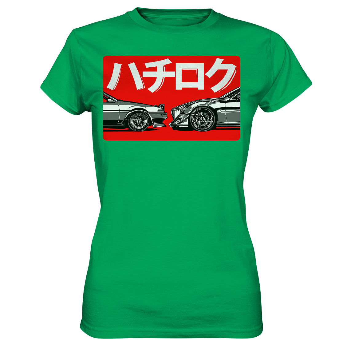 Toyota 86 Generations - Ladies Premium Shirt - MotoMerch.de