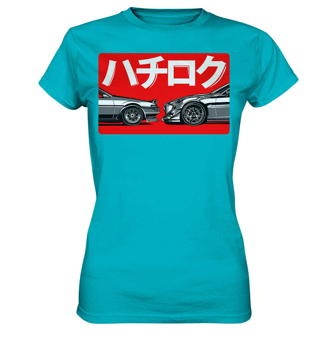 Toyota 86 Generations - Ladies Premium Shirt - MotoMerch.de