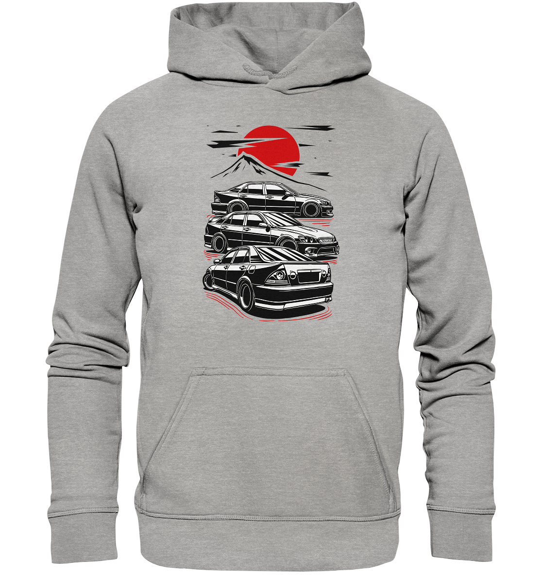 Toyota Altezza / Lexus IS Sunrise - Basic Unisex Hoodie - MotoMerch.de