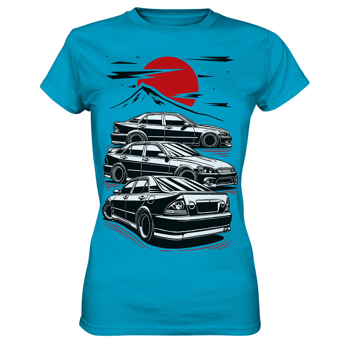 Toyota Altezza / Lexus IS Sunrise - Ladies Premium Shirt - MotoMerch.de