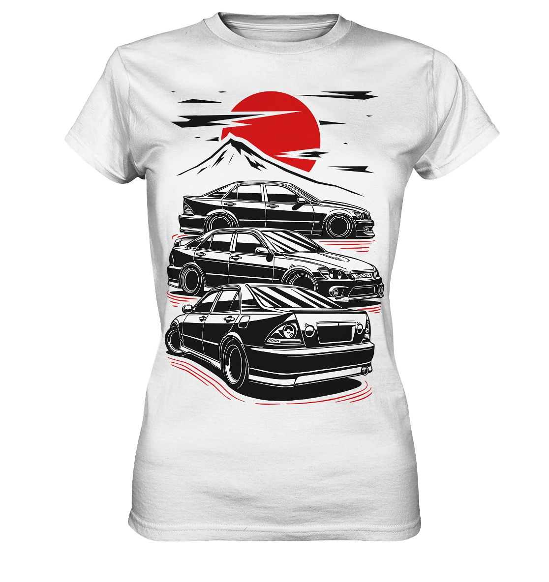Toyota Altezza / Lexus IS Sunrise - Ladies Premium Shirt - MotoMerch.de
