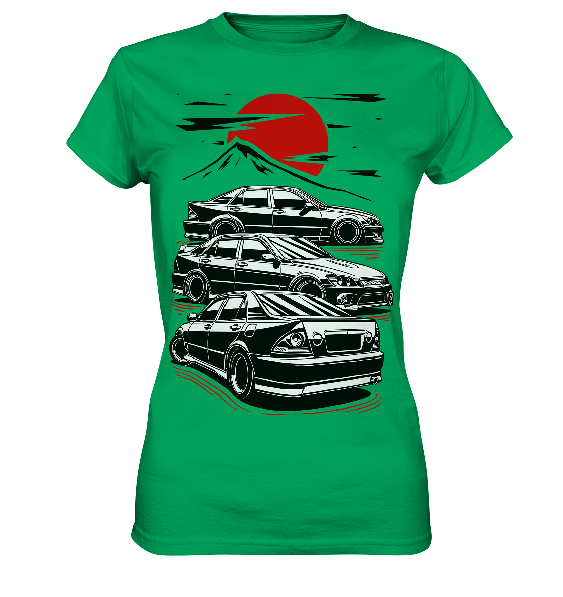 Toyota Altezza / Lexus IS Sunrise - Ladies Premium Shirt - MotoMerch.de