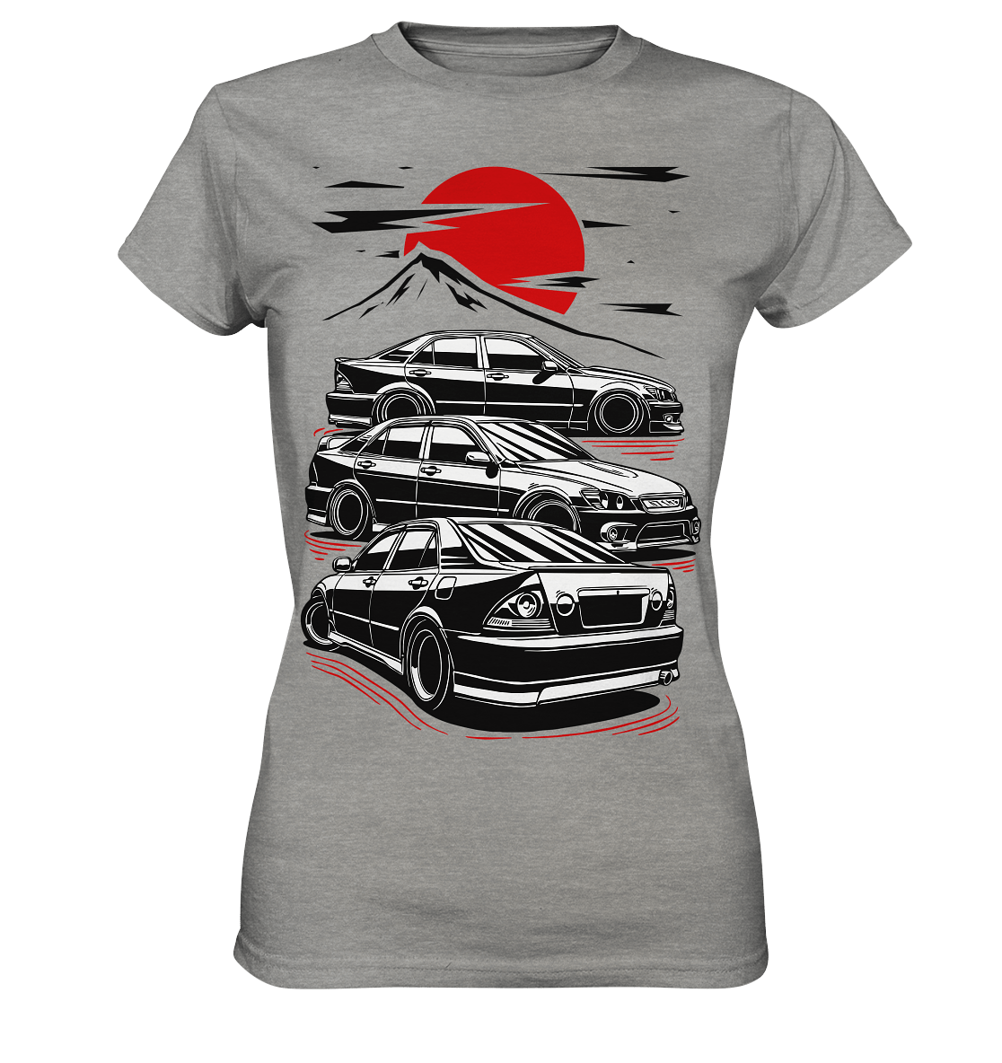 Toyota Altezza / Lexus IS Sunrise - Ladies Premium Shirt - MotoMerch.de