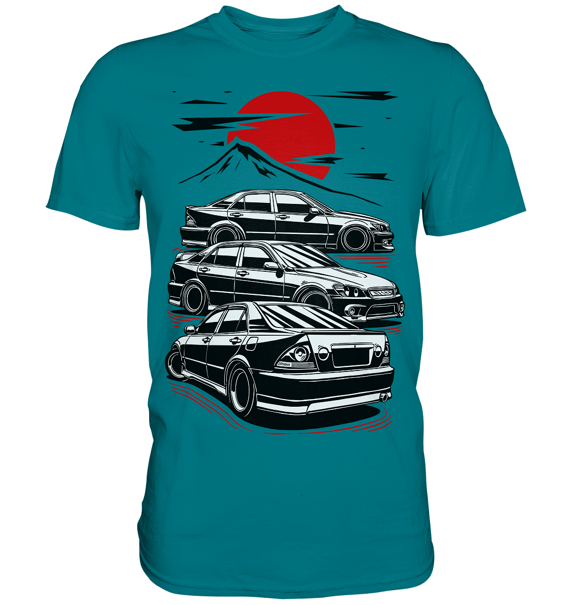 Toyota Altezza / Lexus IS Sunrise - Premium Shirt - MotoMerch.de