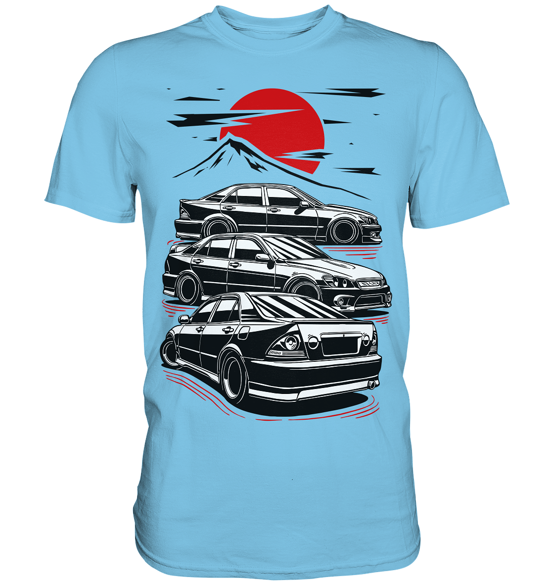 Toyota Altezza / Lexus IS Sunrise - Premium Shirt - MotoMerch.de