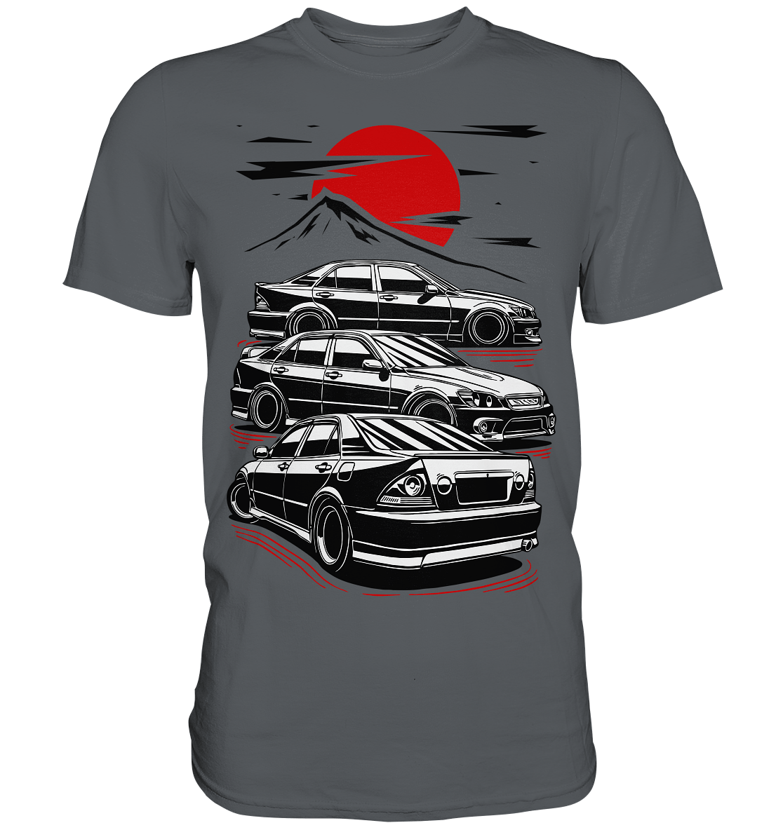 Toyota Altezza / Lexus IS Sunrise - Premium Shirt - MotoMerch.de