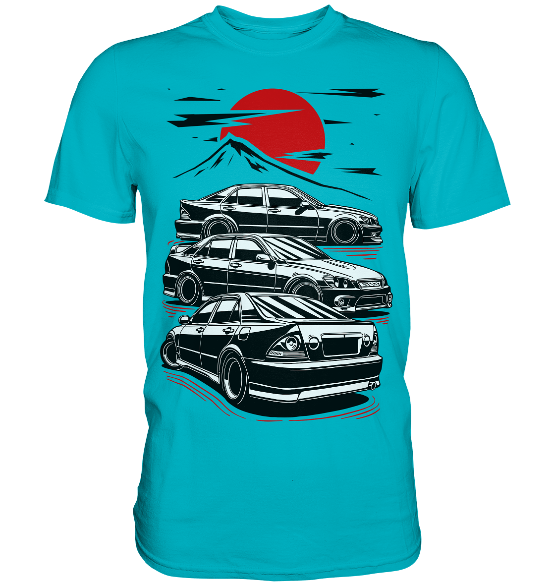 Toyota Altezza / Lexus IS Sunrise - Premium Shirt - MotoMerch.de