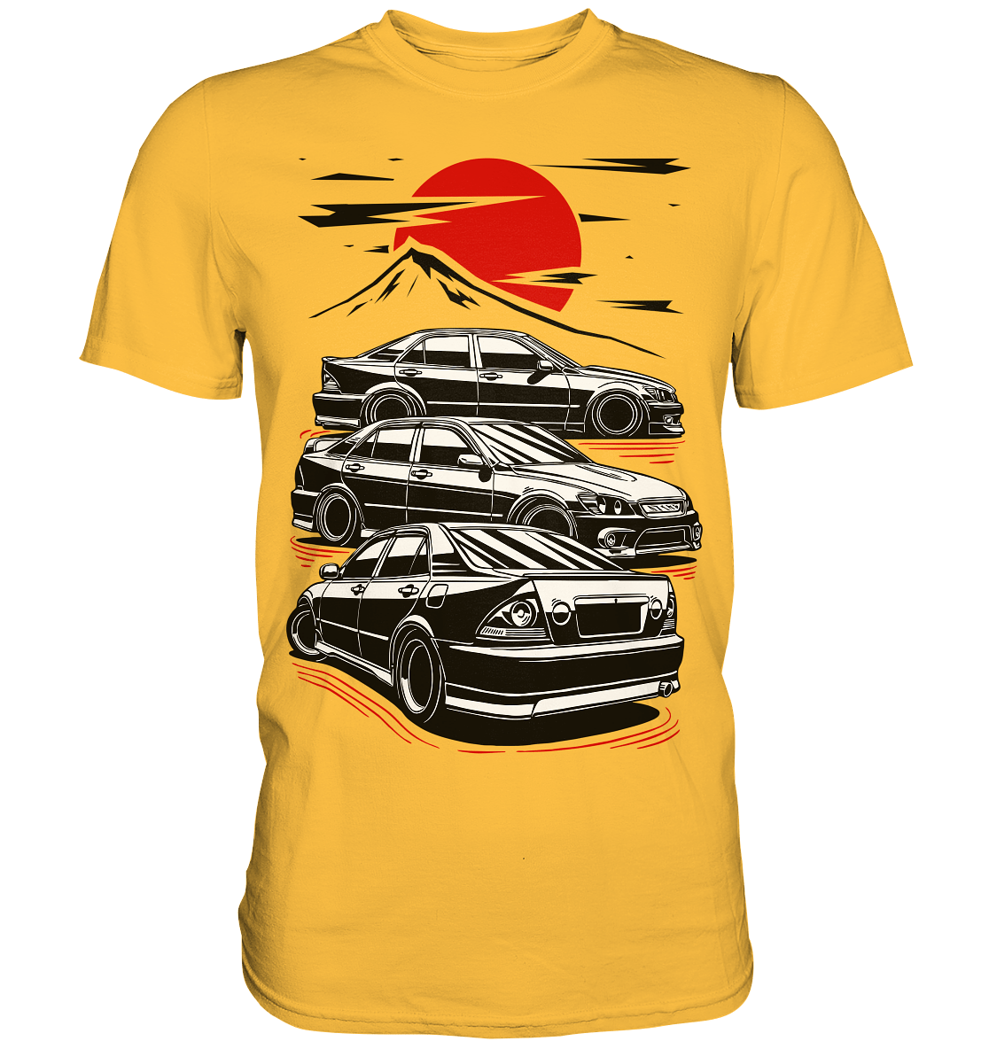 Toyota Altezza / Lexus IS Sunrise - Premium Shirt - MotoMerch.de