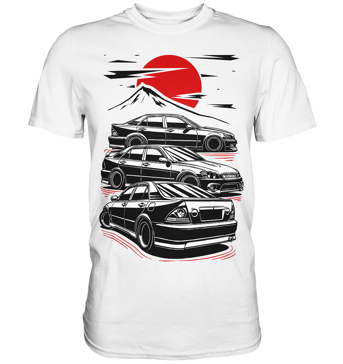 Toyota Altezza / Lexus IS Sunrise - Premium Shirt - MotoMerch.de