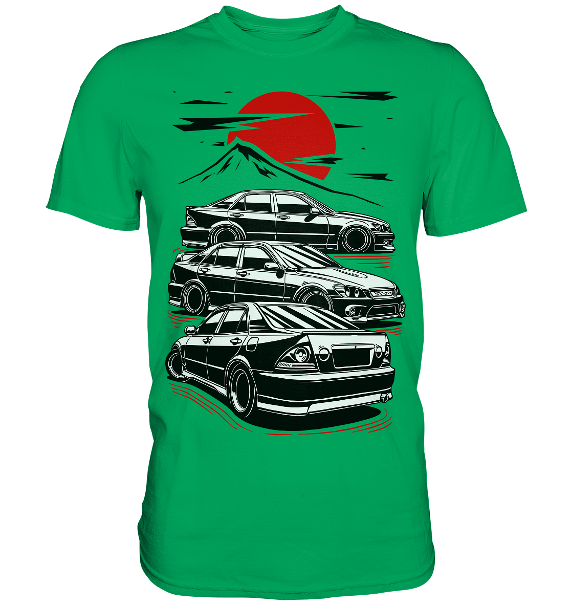 Toyota Altezza / Lexus IS Sunrise - Premium Shirt - MotoMerch.de