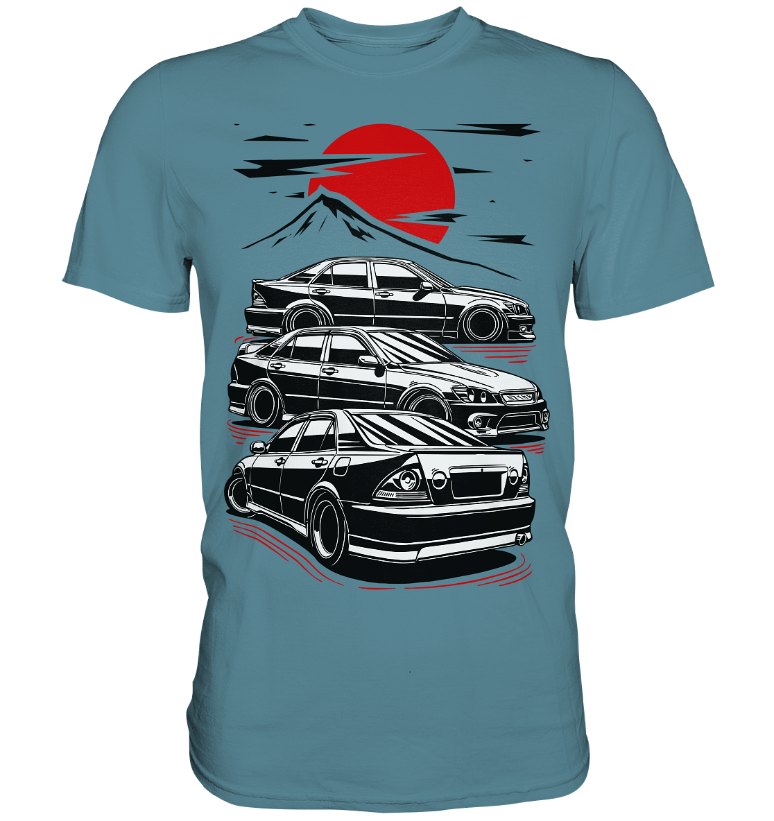 Toyota Altezza / Lexus IS Sunrise - Premium Shirt - MotoMerch.de