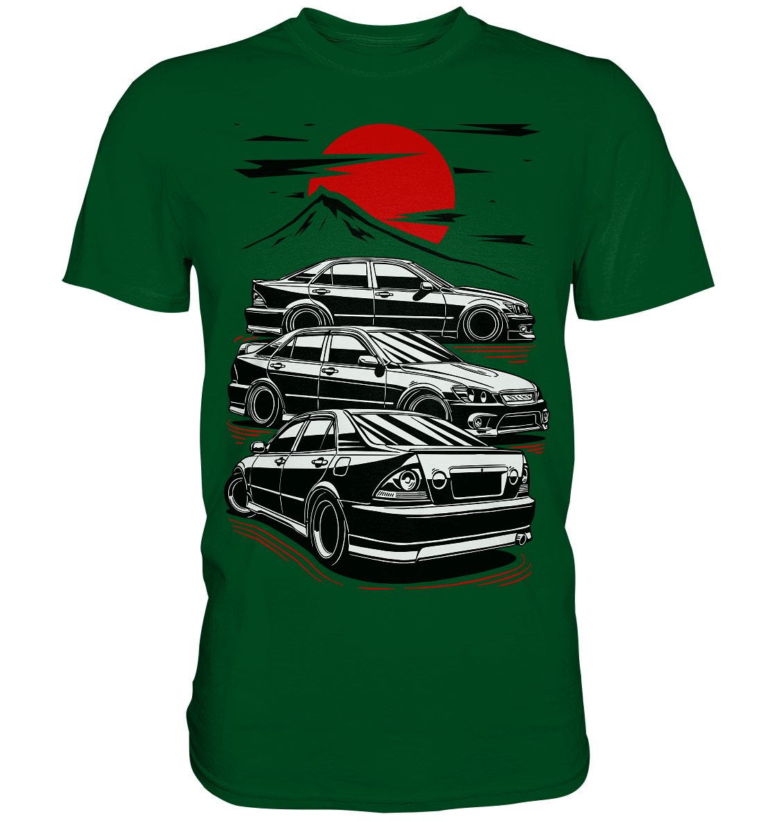 Toyota Altezza / Lexus IS Sunrise - Premium Shirt - MotoMerch.de