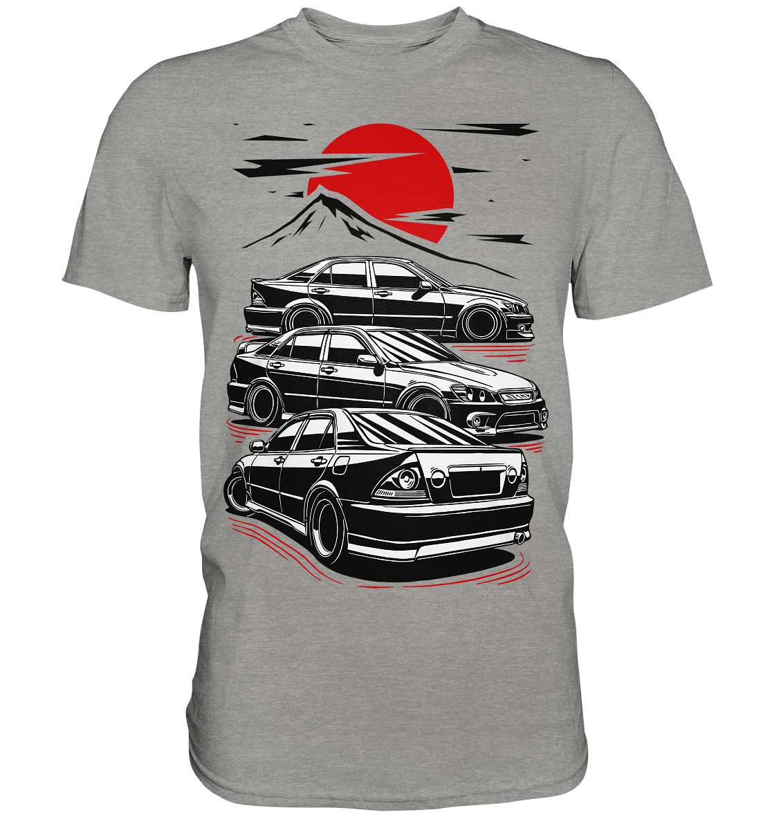 Toyota Altezza / Lexus IS Sunrise - Premium Shirt - MotoMerch.de