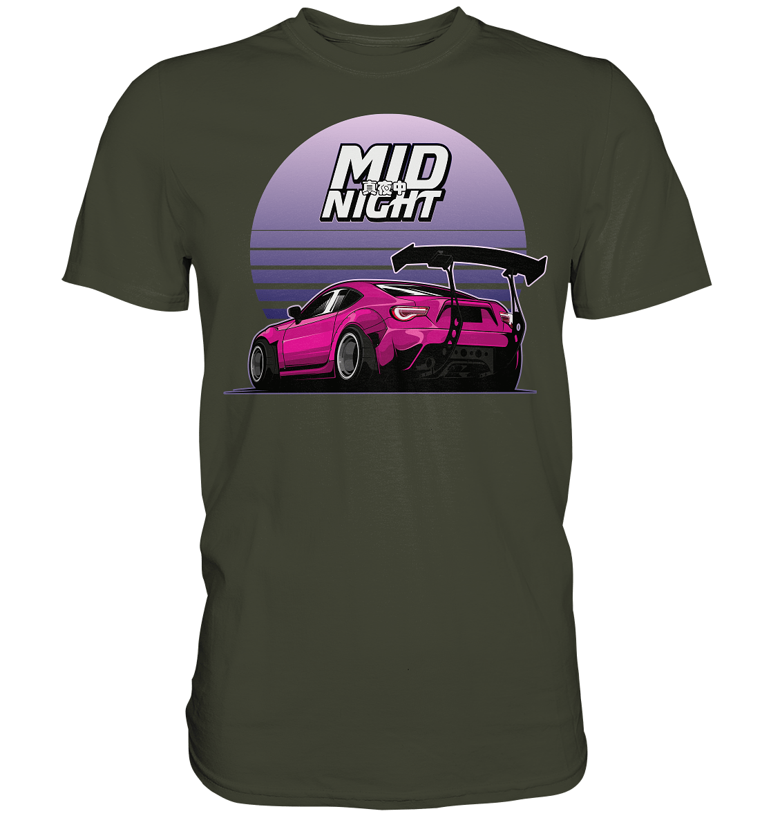 Toyota GT86 Widebody - Premium Shirt - MotoMerch.de