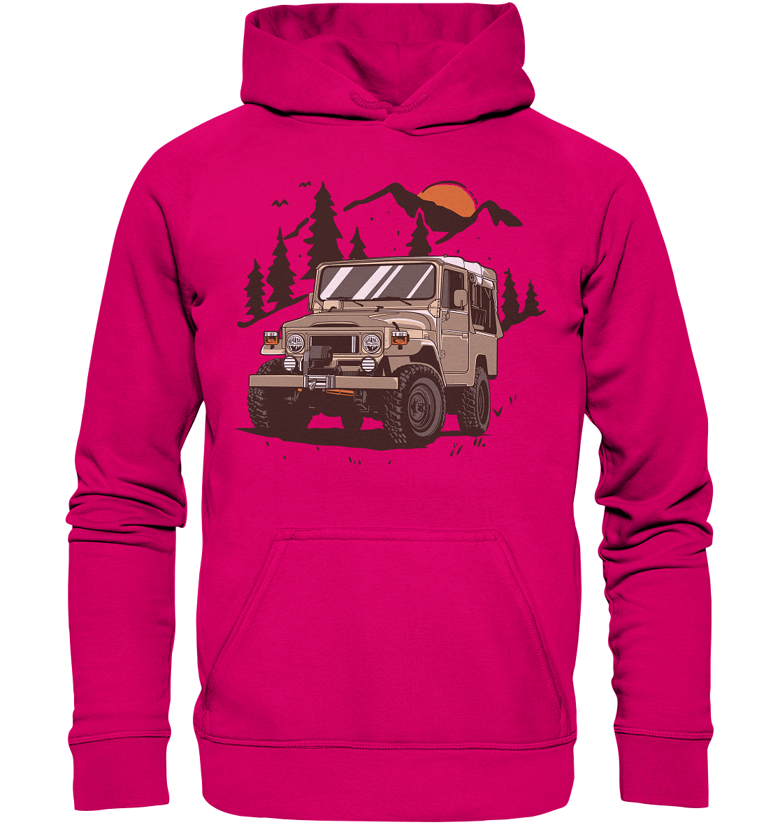 Toyota Landcruiser - Basic Unisex Hoodie - MotoMerch.de