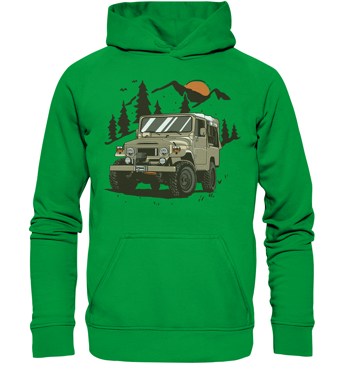 Toyota Landcruiser - Basic Unisex Hoodie - MotoMerch.de