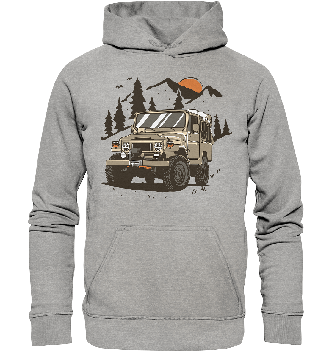 Toyota Landcruiser - Basic Unisex Hoodie - MotoMerch.de