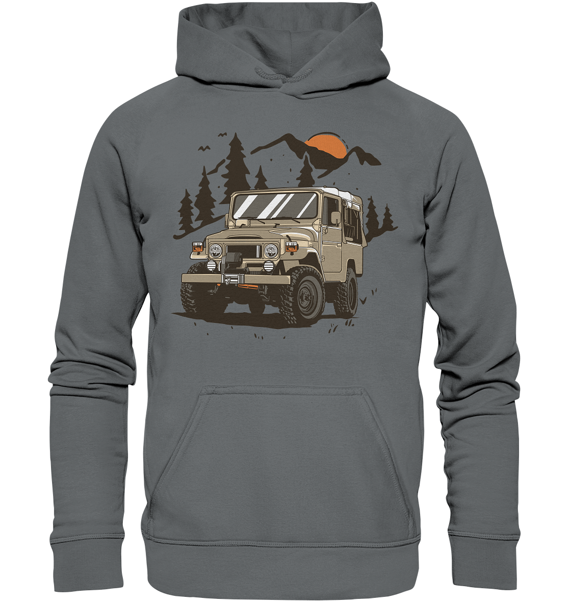 Toyota Landcruiser - Basic Unisex Hoodie - MotoMerch.de