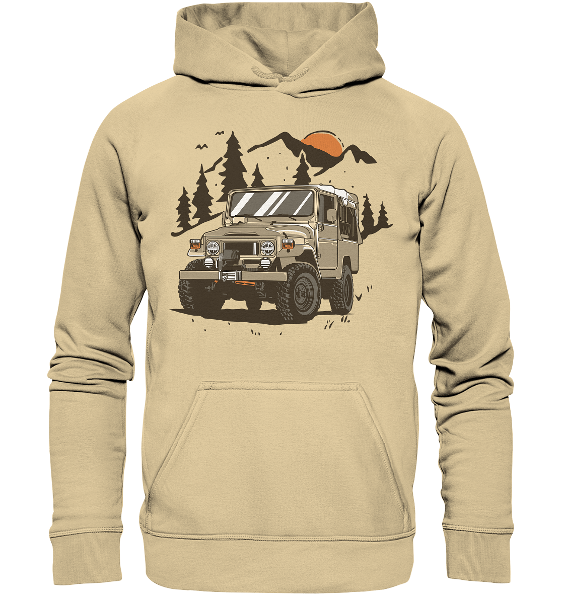 Toyota Landcruiser - Basic Unisex Hoodie - MotoMerch.de