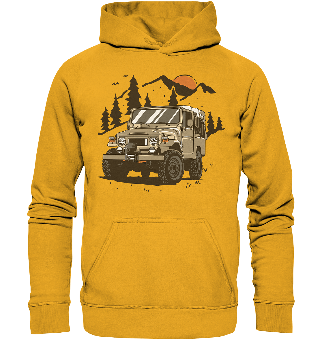 Toyota Landcruiser - Basic Unisex Hoodie - MotoMerch.de