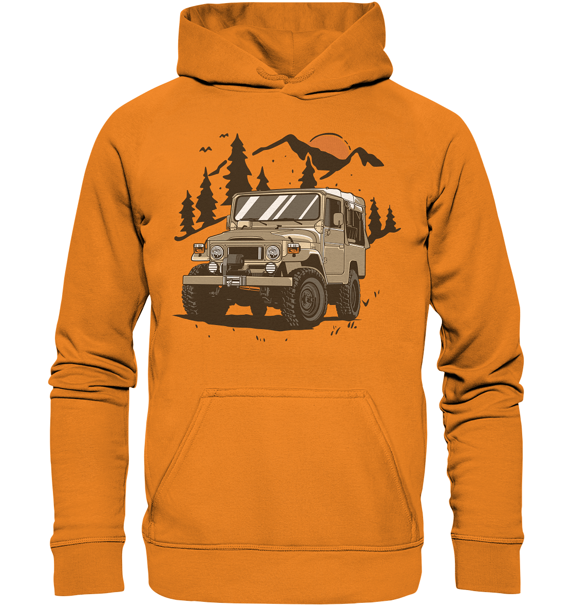 Toyota Landcruiser - Basic Unisex Hoodie - MotoMerch.de