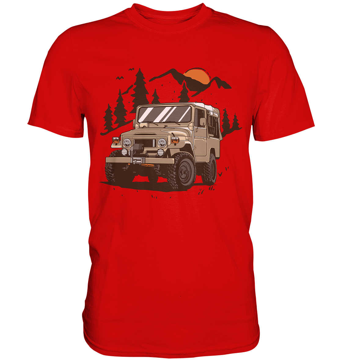 Toyota Landcruiser - Premium Shirt - MotoMerch.de