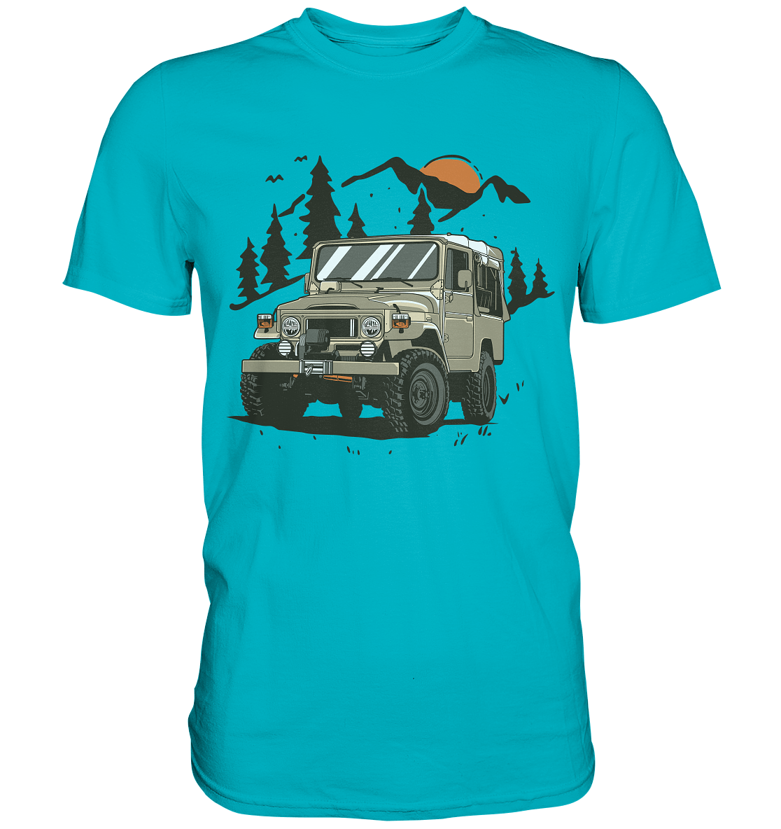 Toyota Landcruiser - Premium Shirt - MotoMerch.de