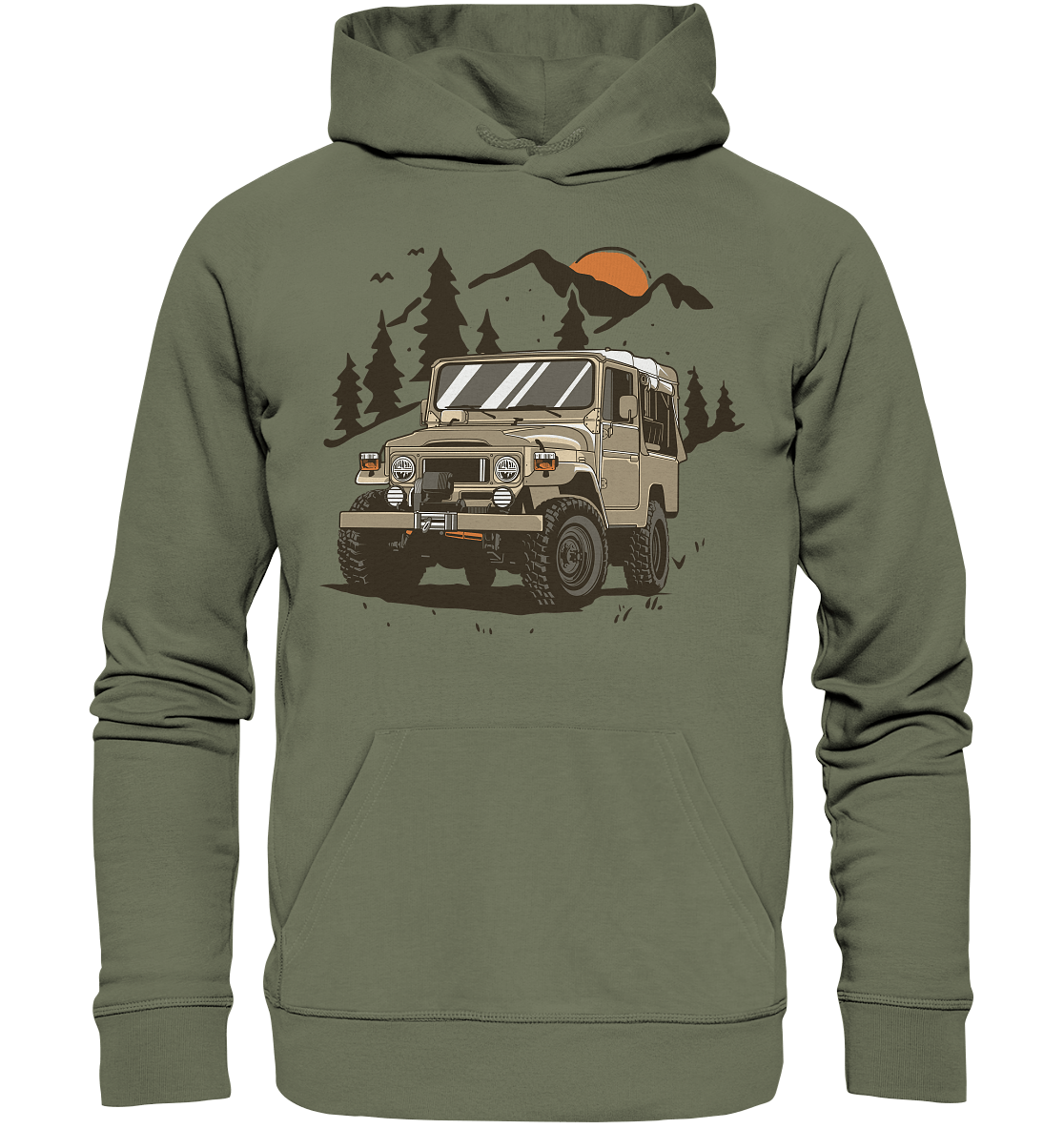 Toyota Landcruiser - Premium Unisex Hoodie - MotoMerch.de