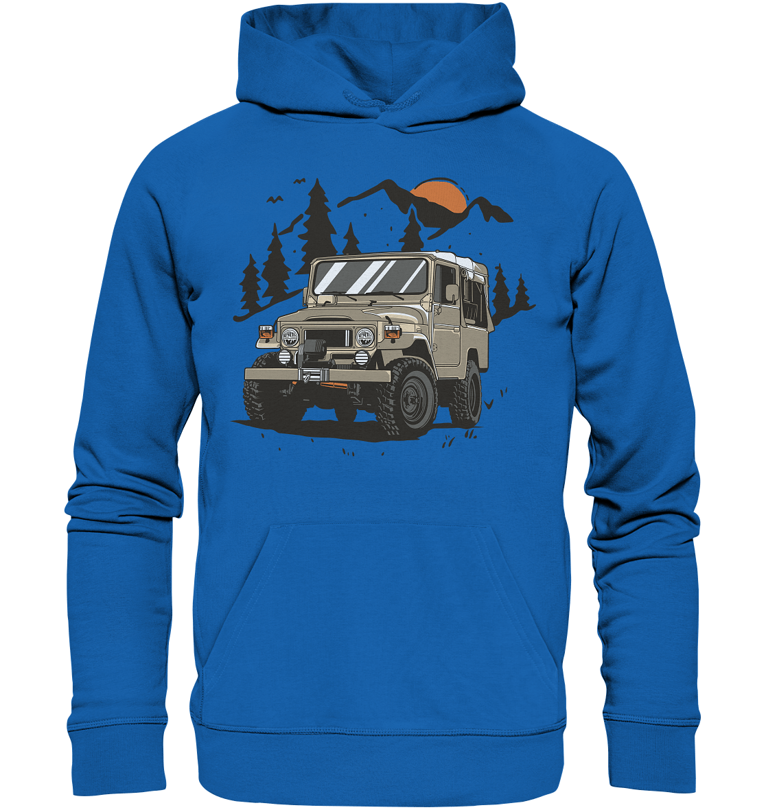 Toyota Landcruiser - Premium Unisex Hoodie - MotoMerch.de